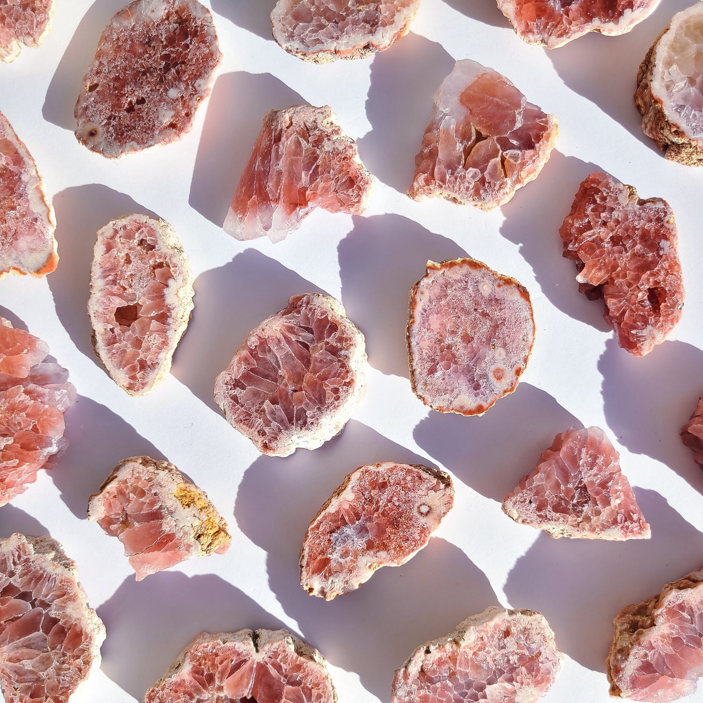 Pink Amethyst slice