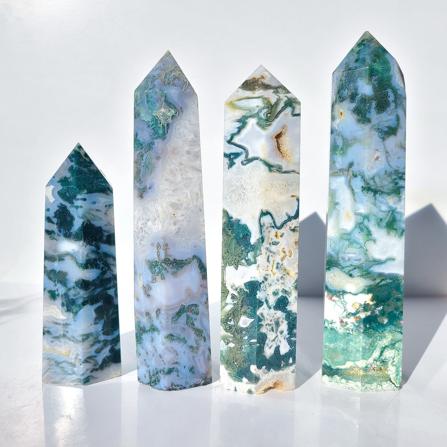 Moss Agate XL tower - by choice