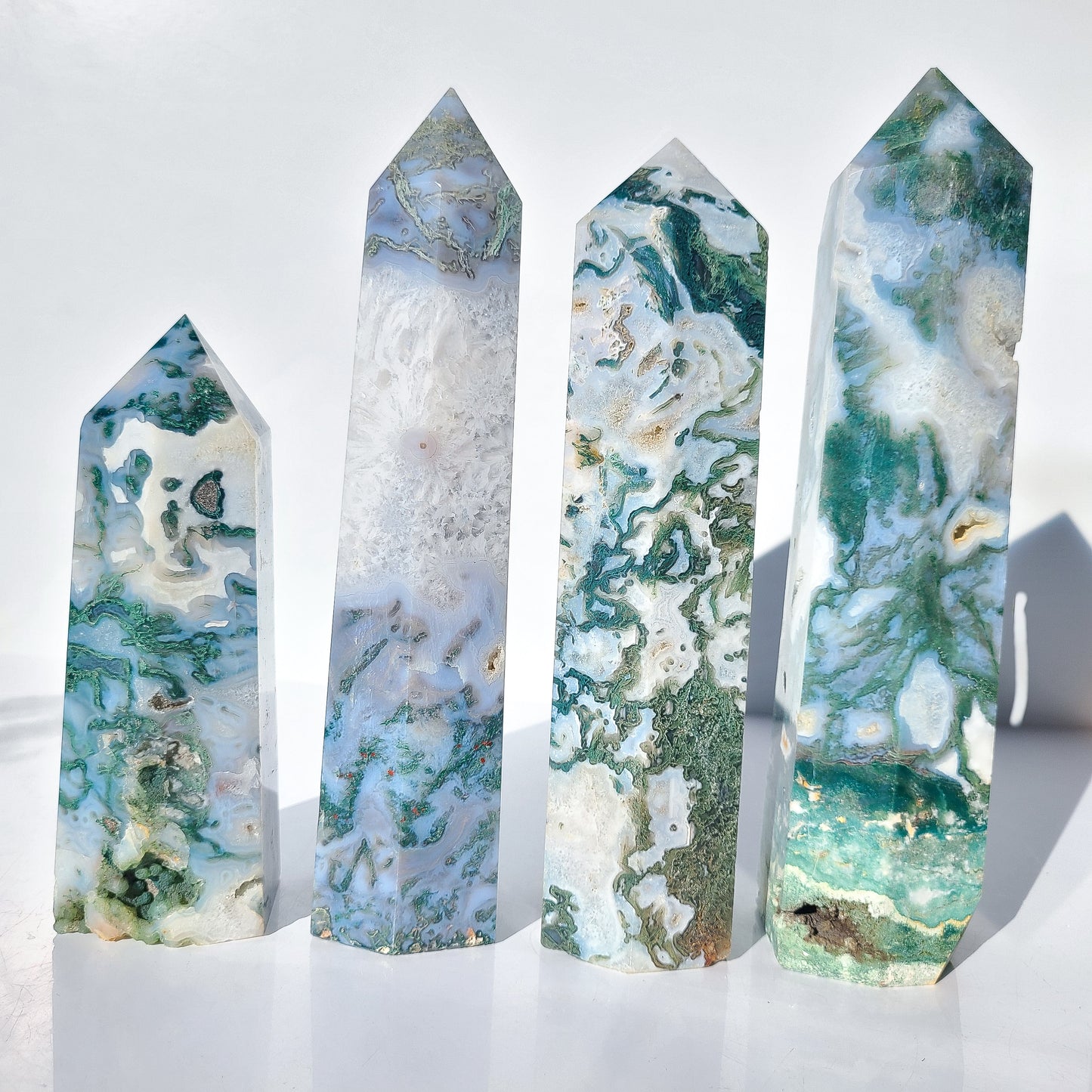 Moss Agate XL tower - by choice