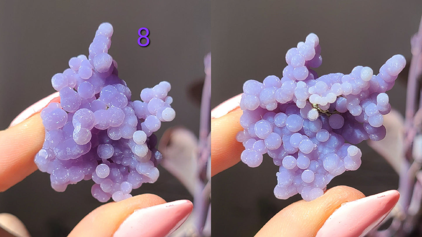 Grape Agate specimen - by piece or random, Rare